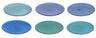 Cookinglife Dinerborden Delice Blauw ø 26,5 cm - 6 stuks