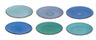 Cookinglife Ontbijtborden / Dessertborden Delice Blauw ø 19 cm - 6 stuks