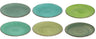 Cookinglife Dinerborden Delice Groen ø 26,5 cm - 6 stuks