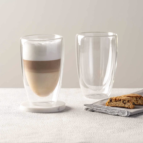 Leonardo Vasos de latte macchiato de doble pared Duo 400 ml - 2 piezas