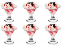 Copas de helado Bormioli Rocco - Copas para sorbete - Primavera - 240 ml - 6 piezas