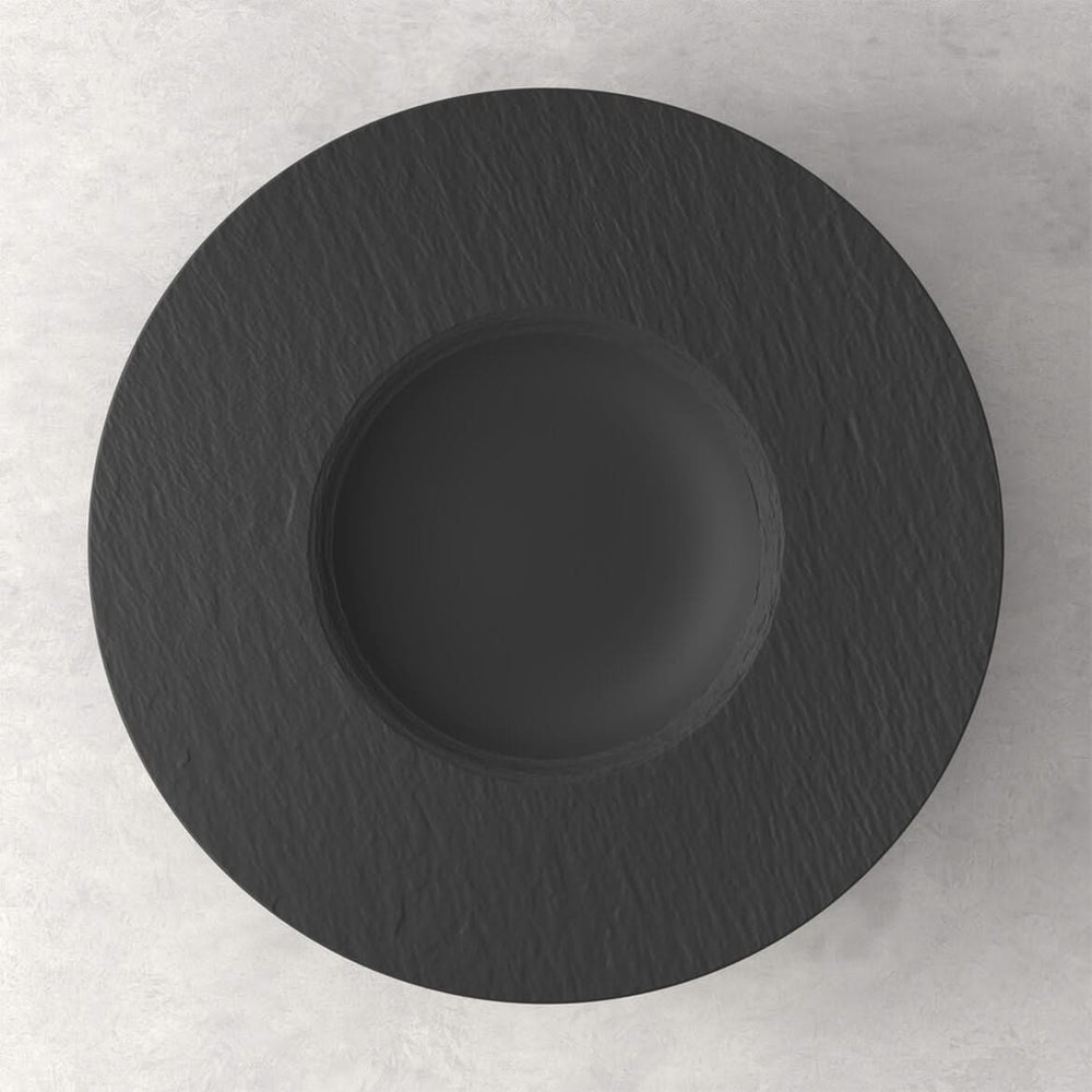 Plato Hondo / para Pasta Villeroy & Boch Manufacture Rock - Negro - ø 28 cm