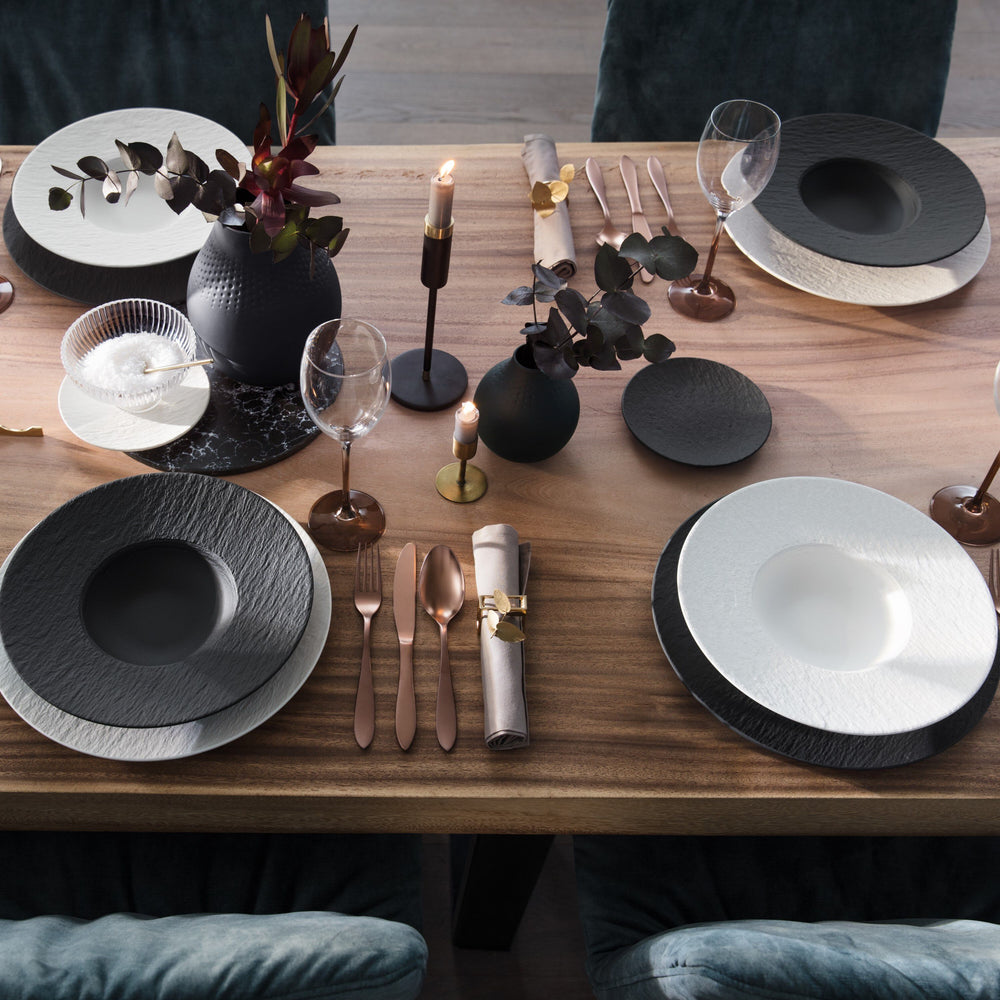 Plato Hondo / para Pasta Villeroy & Boch Manufacture Rock - Negro - ø 28 cm