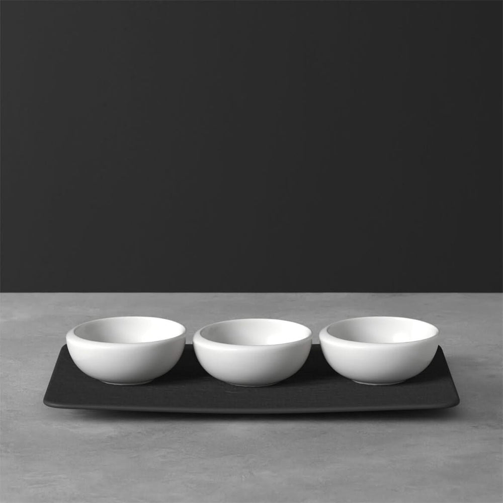 Set de cuencos para salsas Villeroy & Boch NewMoon - 4 piezas