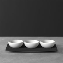 Set de cuencos para salsas Villeroy & Boch NewMoon - 4 piezas