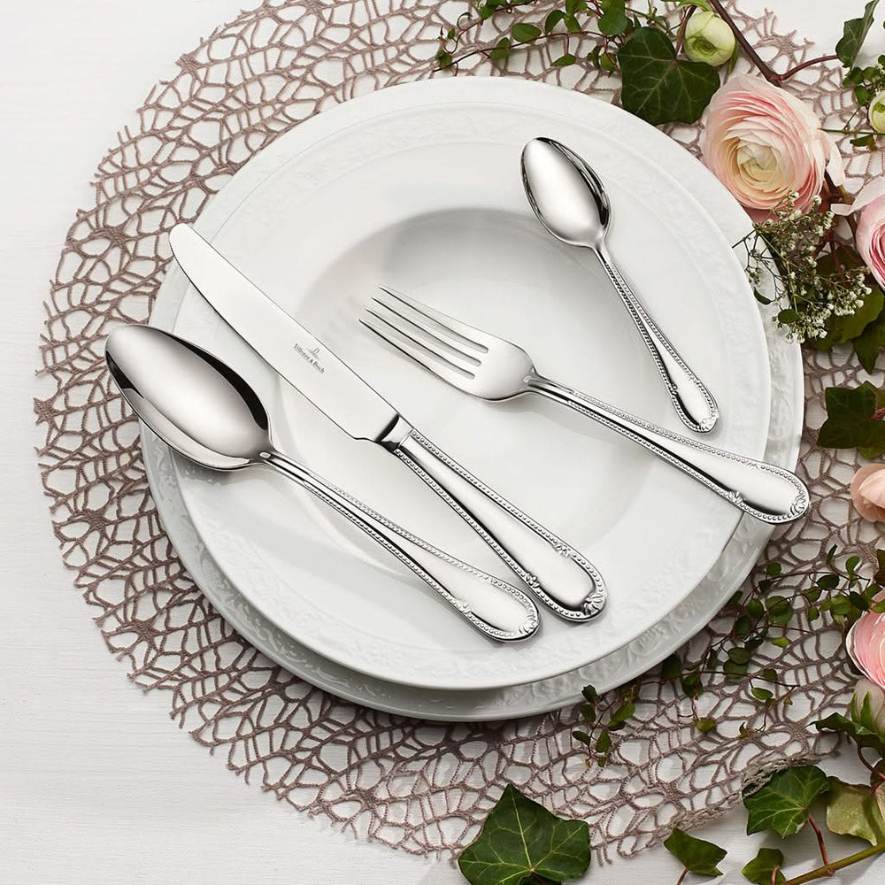 Villeroy & Boch Juego de cubiertos Mademoiselle - Acero inoxidable - 24 piezas / 6 personas