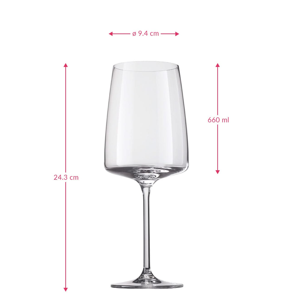 Copas de vino Zwiesel Glas Vivid Senses Sabor y especiado - 660 ml - 2 piezas