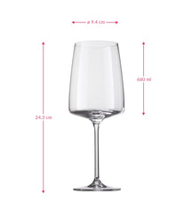 Copas de vino Zwiesel Glas Vivid Senses Sabor y especiado - 660 ml - 2 piezas