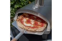 Horno para pizza ZiiPa Piana - A leña - con termómetro - Pizarra - para pizzas de ø 30 cm - Piedra para pizza giratoria