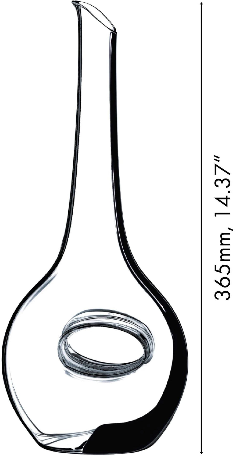 Riedel Decanteerkaraf Black Tie Occhio Nero - Handgemaakt - 750 ml
