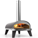 Horno para pizza ZiiPa Piana - A leña - con termómetro - Pizarra - para pizzas de ø 30 cm - Piedra para pizza giratoria