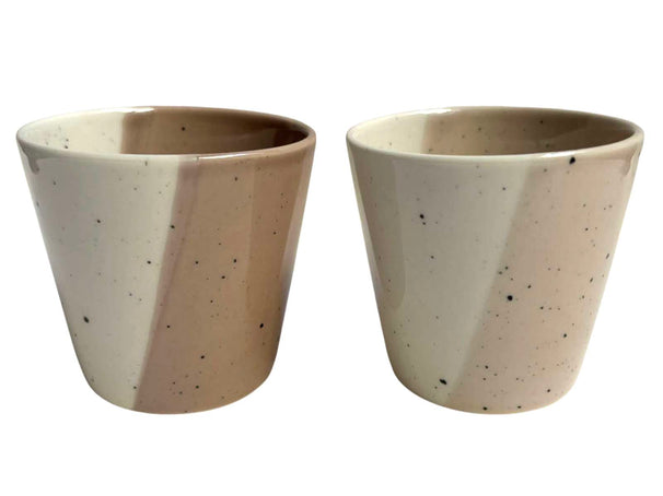 Cookinglife Koffiekopjes Leem 200 ml - 6 Stuks