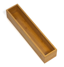 Organizador para Cubiertos Cookinglife - Caja de Almacenaje - Multi Organizador - Bambú 38 x 8 x 7 cm