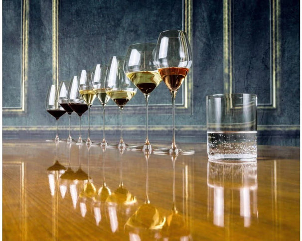 Riedel Wijnglazenset Veloce - Cabernet / Merlot, Pinot Noir / Nebbiolo, Riesling & Chardonnay - 4 stuks