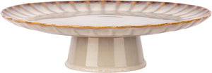 Cosy & Trendy Plato para tartas Astera Pearl Beige ø 32 cm
