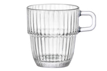 Bormioli Rocco Coffee Cups with Handle - Stackable - Barshine 185 ml - 6 pieces