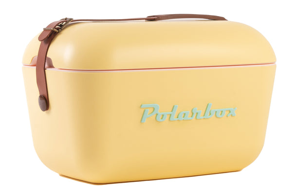 Polarbox Koelbox met Schouderband - Geel Cyaan - 20 Liter