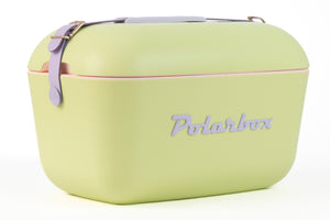 Polarbox Koelbox met Schouderband - Lime Lilac - 12 Liter