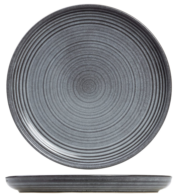 Cosy & Trendy Dinerborden Kentucky Grey ø 27 cm - 4 Stuks