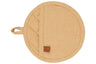 Cosy & Trendy Pannenlap Stoff Amber Gold