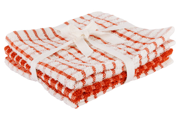 Cosy & Trendy Vaatdoekjes Stoff Roest 30 x 30 cm - 3 Stuks