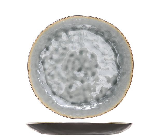 Cosy & Trendy Ontbijtborden / Dessertborden - Laguna Blue Grey ø 20 cm - 4 Stuks