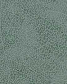 LIND DNA Onderzetters Hippo - Leer - Pastel Green - ø 10 cm - 4 Stuks