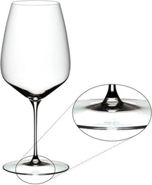 Copas de vino tinto Riedel Veloce - Cabernet Sauvignon / Merlot - 829 ml - 2 piezas