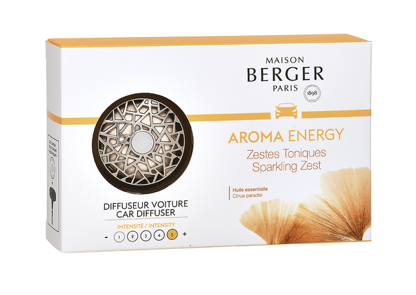 Maison Berger Autoparfumset Aroma Energy - Met navulling