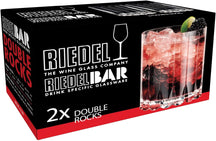 Riedel Whiskey Glazen Double Rocks - 370 ml - 2 stuks
