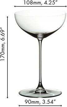 Copas de cóctel Riedel Veritas - 240 ml - 2 unidades