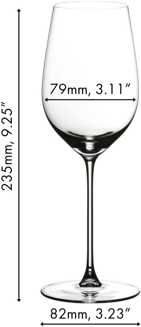 Copas de vino blanco Riedel Veritas - Riesling / Zinfandel - 395 ml - 2 unidades