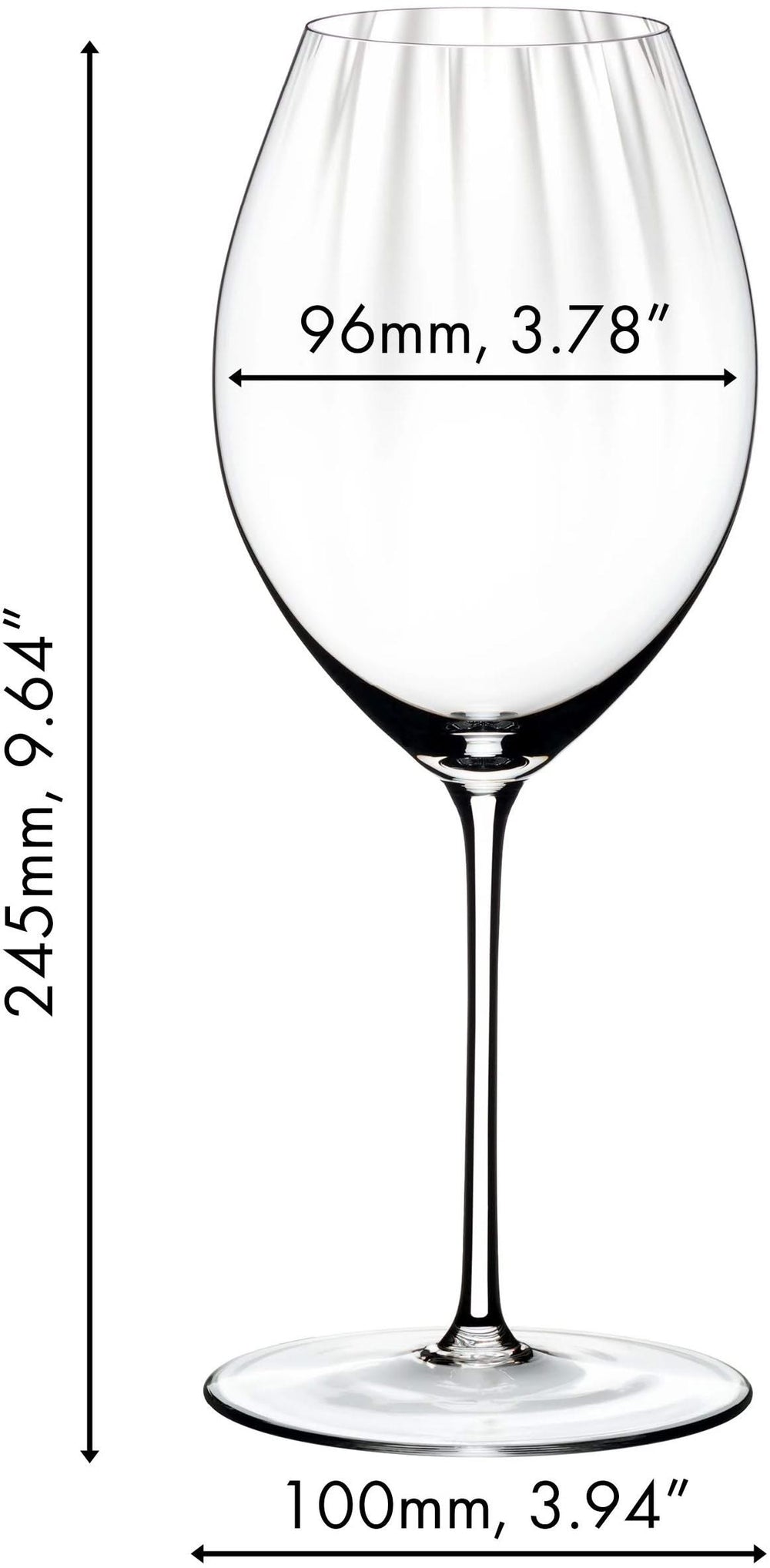 Riedel Rode Wijnglazen Performance - Syrah / Shiraz - 631 ml - 2 stuks