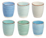 Cookinglife Koffiekopjes / Senseo kopjes Delice Blauw 180 ml - 6 stuks