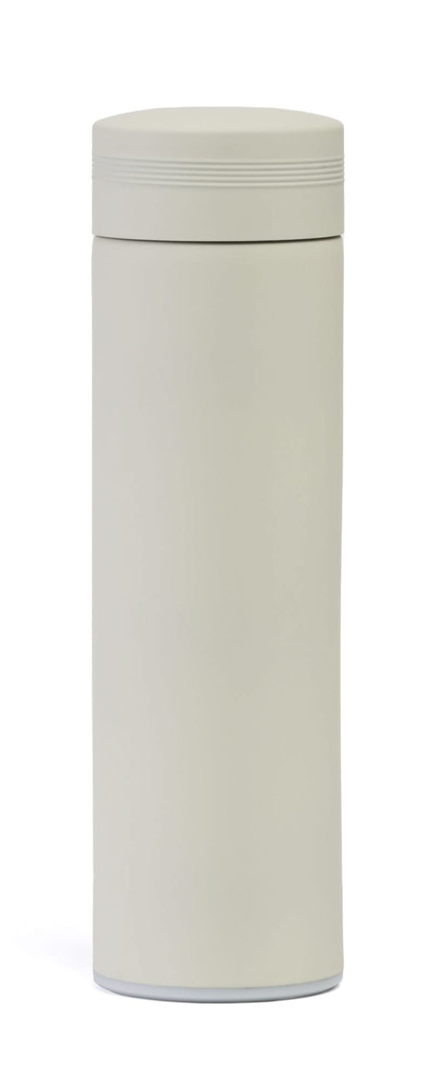 Sareva Thermosfles - met uitneembaar filter - Creme - 500 ml