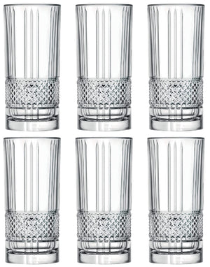 Cookinglife Longdrinkglazen Monea - 290 ml - 6 stuks