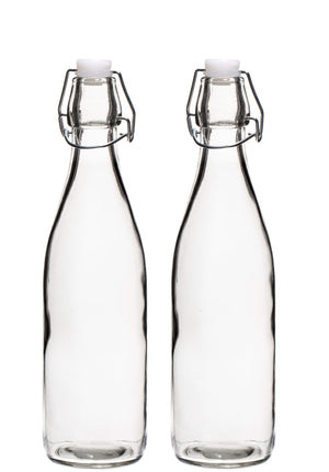 Cookinglife Beugelflessen / Weckflessen Rond - 500 ml - 2 Stuks