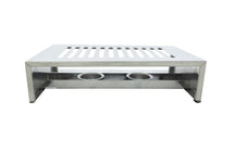 Cosy & Trendy Warmhoudplaat - Bordenwarmer met 2 theelichthouders - RVS - 26.4 x 14.9 x 7 cm