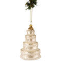 Bola de Navidad Nordic Light Pastel de bodas 12 cm