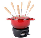 Set de fondue Cosy & Trendy Fontestic Hierro fundido Rojo tradicional - Ø 18 cm