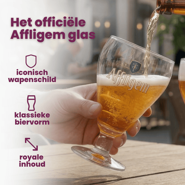 Affligem Bierglazen 300 ml - 4 stuks
