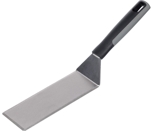 Cookinglife BBQ Spatel Fire & Flavour RVS 35 cm - Grill Spatel Zwart/Grijs