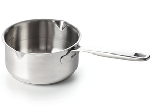 Beka Steelpan Maestro RVS met 2 giettuiten ø 16 cm / 1.6 liter - geschikt voor alle warmtebronnen