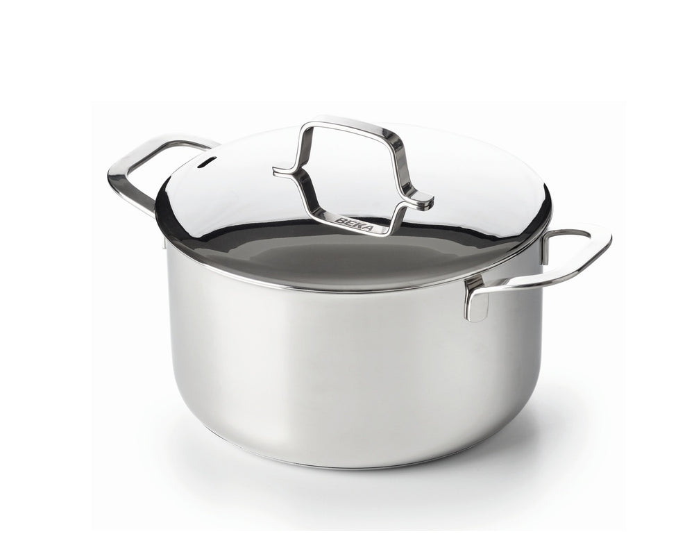 Beka Pannenset Maestro 6-Delig - keramische anti-aanbaklaag - geschikt voor alle warmtebronnen (Kookpannen, Steelpan & Koekenpannen)