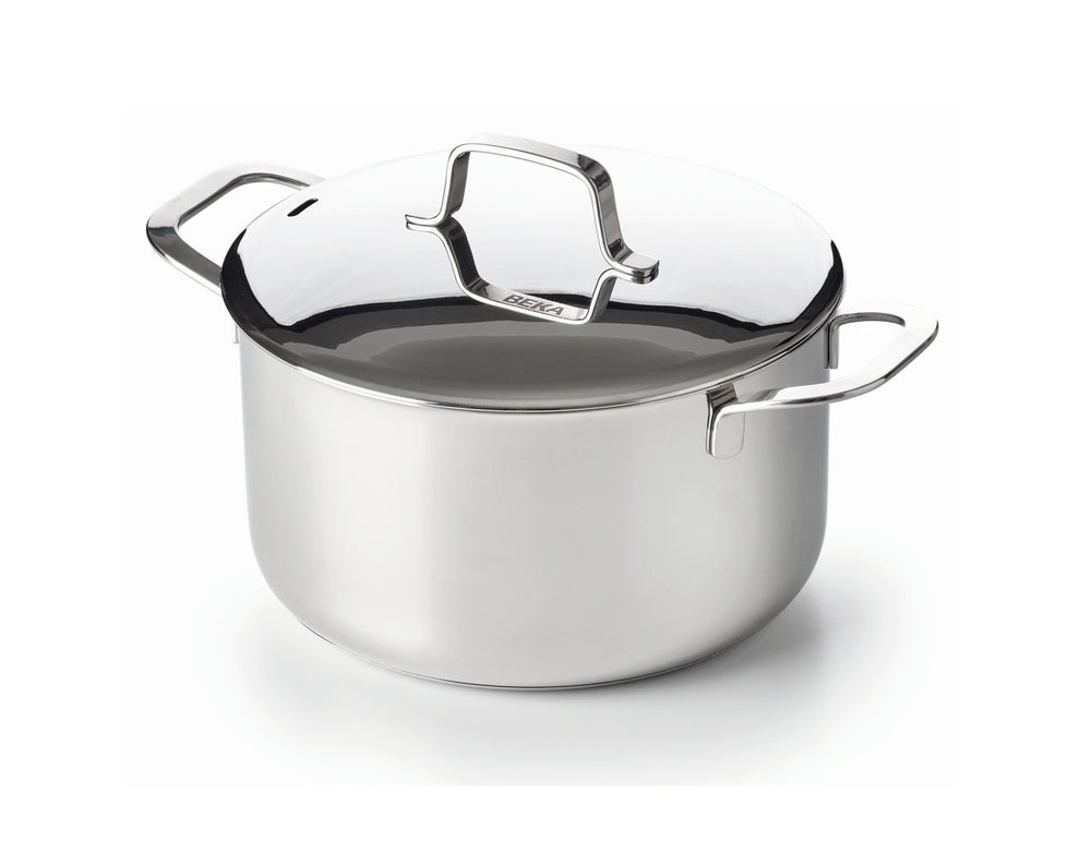 Beka Pannenset Maestro 6-Delig - keramische anti-aanbaklaag - geschikt voor alle warmtebronnen (Kookpannen, Steelpan & Koekenpannen)