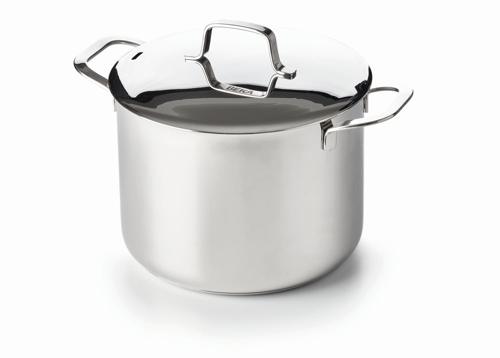 Beka Soeppan Maestro RVS met deksel ø 24 cm / 7.4 liter - geschikt voor alle warmtebronnen