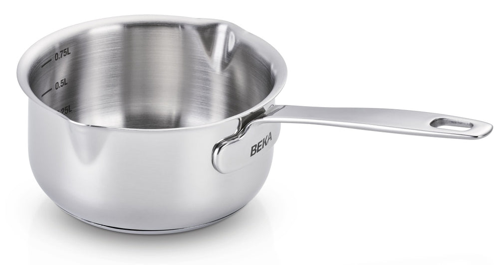 Beka Pannenset Maestro 6-Delig - keramische anti-aanbaklaag - geschikt voor alle warmtebronnen (Kookpannen, Steelpan & Koekenpannen)