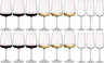 Set de Copas de Vino Bormioli Rocco Nexo (Copas de vino tinto, Copas de vino blanco y Copas de champán) - Set de 18 piezas