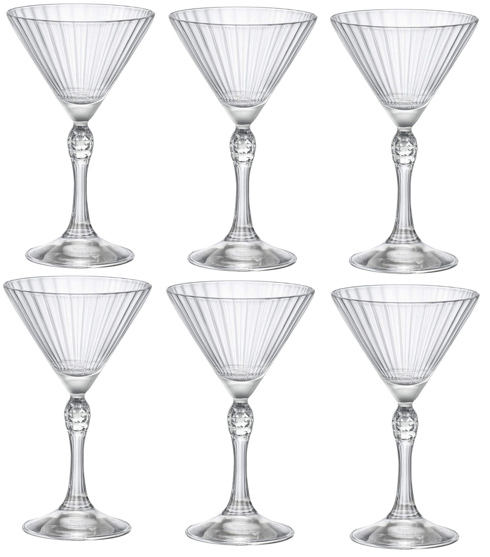 Copas de martini Bormioli Rocco America 20's - 160 ml - 6 unidades
