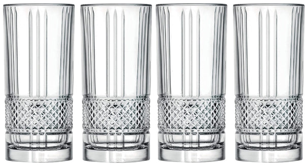 Cookinglife Longdrinkglazen Monea - 290 ml - 4 stuks